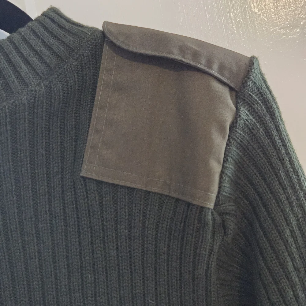 DSCP Valor Collection Wool Service Sweater Men's Size:36 Olive Green US Military - Picture 3 of 9